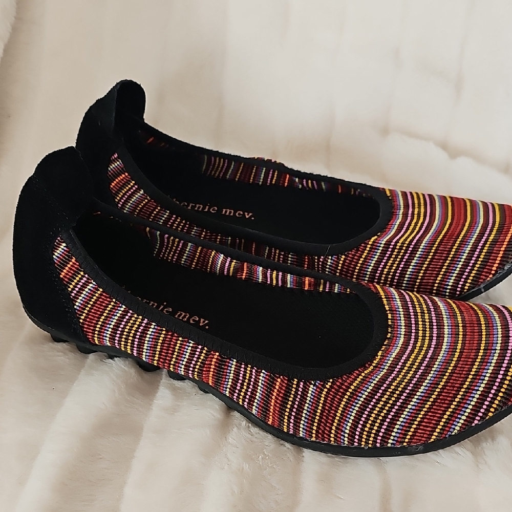 bernie mev. Colorful Striped Loafers